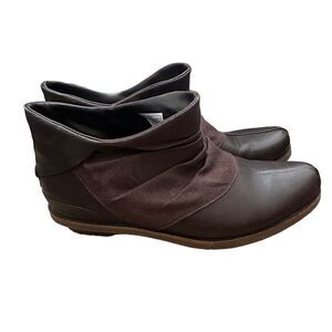 Merrell Adaline Bluff Bracken Ankle Boots Adventure Outdoors Leather Brown | 9
